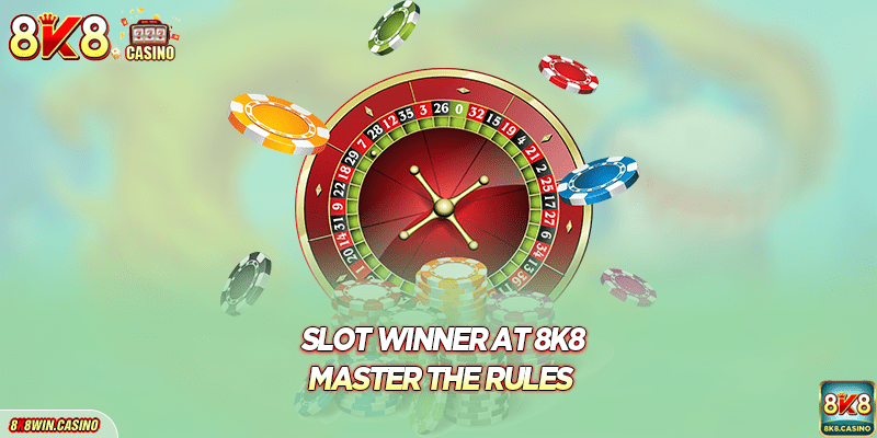 Slot winner at 8K8 - Master the rules