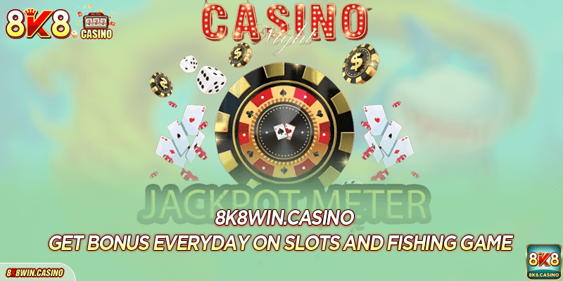 Get Bonus everyday on slots and fishing game